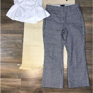 J.Crew gingham pants